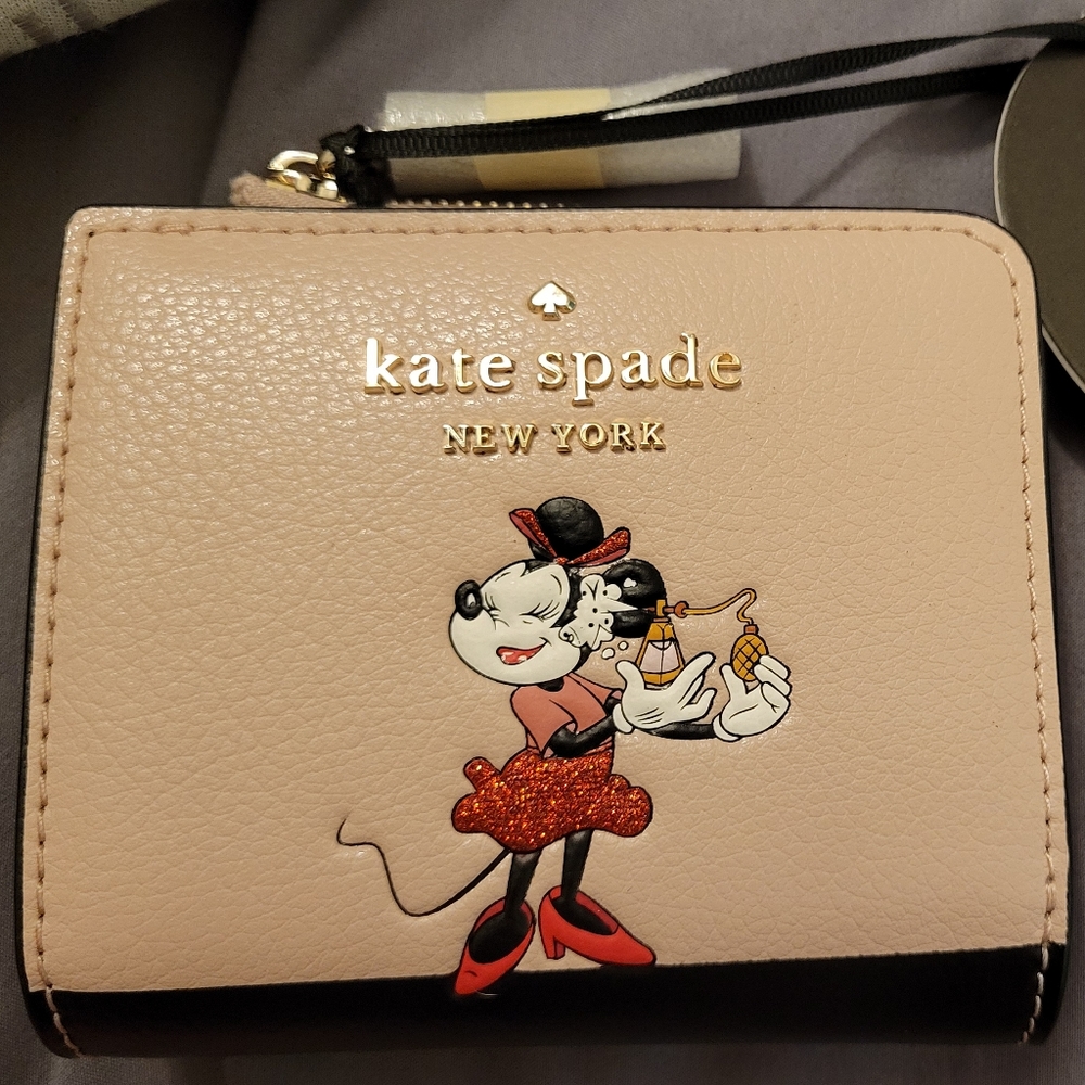 Minnie kate spade wallet